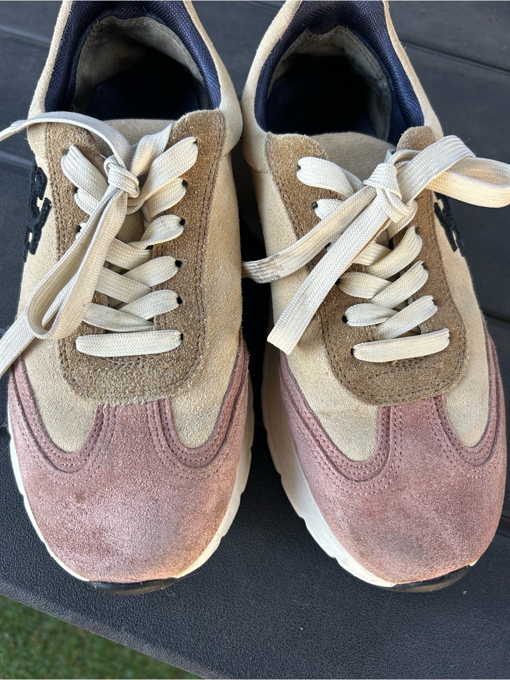 Tory Burch Suede Sneakers 7.5 - Picture 3 of 8